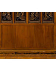 Chinese 19th Century Dowry Chest with Fretwork and Carved Gilt Characters-6. Asian & Chinese Furniture, Art, Antiques, Vintage Home Décor for sale at FEA Home