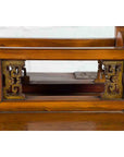 Chinese 19th Century Dowry Chest with Fretwork and Carved Gilt Characters-8. Asian & Chinese Furniture, Art, Antiques, Vintage Home Décor for sale at FEA Home