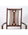 Vintage Dutch Colonial Armchair with Pierced Wood Back Splat, Several Available-6. Asian & Chinese Furniture, Art, Antiques, Vintage Home Décor for sale at FEA Home