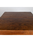 Chinese Vintage Art Deco Ribbed Game Table with Pull-Out Drawers and Canted Legs-8. Asian & Chinese Furniture, Art, Antiques, Vintage Home Décor for sale at FEA Home