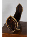 Antique Indonesian Handmade Boat Model on Pedestal with Bone Inlay over Wood-12. Asian & Chinese Furniture, Art, Antiques, Vintage Home Décor for sale at FEA Home