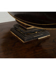 Antique Indonesian Handmade Boat Model on Pedestal with Bone Inlay over Wood-9. Asian & Chinese Furniture, Art, Antiques, Vintage Home Décor for sale at FEA Home