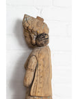 Antique Indian Gujarat Hand Carved Temple Carving Statue Depicting a Woman-13. Asian & Chinese Furniture, Art, Antiques, Vintage Home Décor for sale at FEA Home
