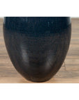Vintage Northern Thai Chiang Mai Blue and Brown Vase from the Prem Collection-14. Asian & Chinese Furniture, Art, Antiques, Vintage Home Décor for sale at FEA Home