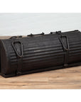 Early 20th Century Industrial Metal Tool Box with Dark Patina, Found in India-2. Asian & Chinese Furniture, Art, Antiques, Vintage Home Décor for sale at FEA Home