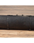 Early 20th Century Industrial Metal Tool Box with Dark Patina, Found in India-5. Asian & Chinese Furniture, Art, Antiques, Vintage Home Décor for sale at FEA Home