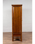 Large Chinese Qing Dynasty Style Wooden Cabinet with Paneled Doors and Drawers-17. Asian & Chinese Furniture, Art, Antiques, Vintage Home Décor for sale at FEA Home