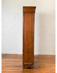 Dutch Colonial 19th Century Teak Wood Cabinet with Carved Panels and Shelves-7. Asian & Chinese Furniture, Art, Antiques, Vintage Home Décor for sale at FEA Home