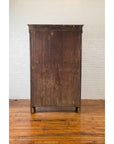 Dutch Colonial 19th Century Teak Wood Cabinet with Carved Panels and Shelves-8. Asian & Chinese Furniture, Art, Antiques, Vintage Home Décor for sale at FEA Home