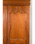 Dutch Colonial 19th Century Teak Wood Cabinet with Carved Panels and Shelves-10. Asian & Chinese Furniture, Art, Antiques, Vintage Home Décor for sale at FEA Home