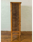 Indonesian Cabinet with Rattan Doors, Drawers and Fretwork Sliding Panels-9. Asian & Chinese Furniture, Art, Antiques, Vintage Home Décor for sale at FEA Home