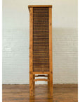 Indonesian Cabinet with Rattan Doors, Drawers and Fretwork Sliding Panels-11. Asian & Chinese Furniture, Art, Antiques, Vintage Home Décor for sale at FEA Home