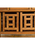 Indonesian Cabinet with Rattan Doors, Drawers and Fretwork Sliding Panels-8. Asian & Chinese Furniture, Art, Antiques, Vintage Home Décor for sale at FEA Home