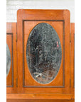 Vintage Woman's Vanity with Mirrored Panels, Single Drawer and Lower Shelf-7. Asian & Chinese Furniture, Art, Antiques, Vintage Home Décor for sale at FEA Home