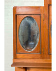 Vintage Woman's Vanity with Mirrored Panels, Single Drawer and Lower Shelf-6. Asian & Chinese Furniture, Art, Antiques, Vintage Home Décor for sale at FEA Home