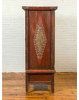Dutch Colonial 19th Century Cabinet with Polychrome Finish and Carved Sides-6. Asian & Chinese Furniture, Art, Antiques, Vintage Home Décor for sale at FEA Home