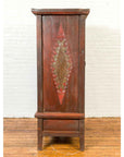 Dutch Colonial 19th Century Cabinet with Polychrome Finish and Carved Sides-7. Asian & Chinese Furniture, Art, Antiques, Vintage Home Décor for sale at FEA Home
