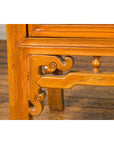 Chinese Ming Dynasty Style Elm Cabinet with Doors, Drawers and Removable Panel-10. Asian & Chinese Furniture, Art, Antiques, Vintage Home Décor for sale at FEA Home