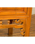 Chinese Ming Dynasty Style Elm Cabinet with Doors, Drawers and Removable Panel-11. Asian & Chinese Furniture, Art, Antiques, Vintage Home Décor for sale at FEA Home