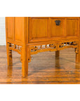 Chinese Ming Dynasty Style Elm Cabinet with Doors, Drawers and Removable Panel-12. Asian & Chinese Furniture, Art, Antiques, Vintage Home Décor for sale at FEA Home