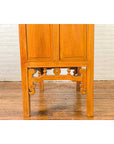 Chinese Ming Dynasty Style Elm Cabinet with Doors, Drawers and Removable Panel-7. Asian & Chinese Furniture, Art, Antiques, Vintage Home Décor for sale at FEA Home