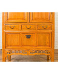 Chinese Ming Dynasty Style Elm Cabinet with Doors, Drawers and Removable Panel-8. Asian & Chinese Furniture, Art, Antiques, Vintage Home Décor for sale at FEA Home