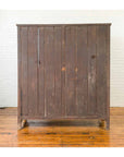 Large Chinese Qing Elm Armoire with Carved Motifs and Red Lacquered Accents-19. Asian & Chinese Furniture, Art, Antiques, Vintage Home Décor for sale at FEA Home