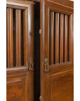 Chinese Vintage Cabinet with Fretwork Design, Doors and Drawers-6. Asian & Chinese Furniture, Art, Antiques, Vintage Home Décor for sale at FEA Home