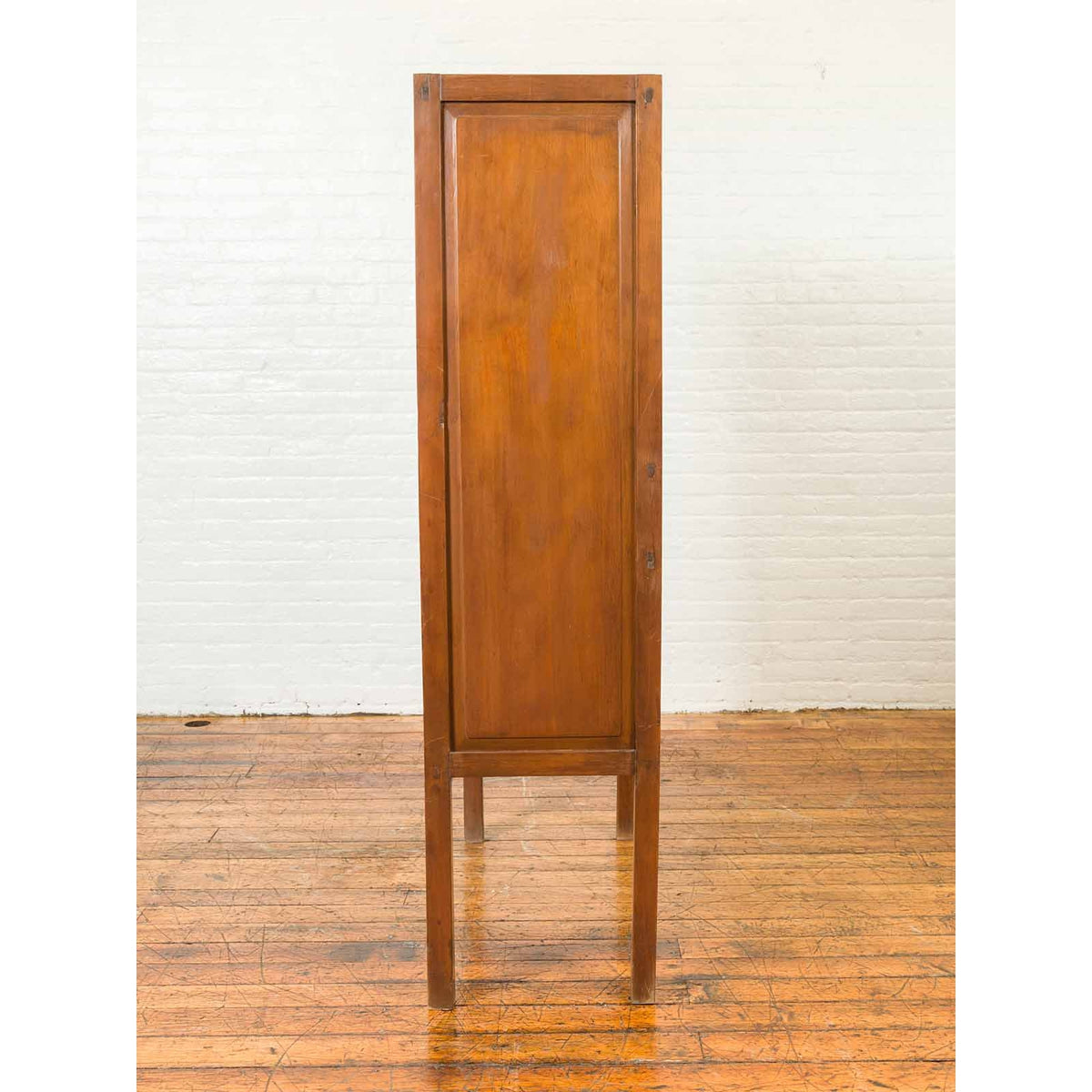 Chinese Vintage Cabinet with Fretwork Design, Doors and Drawers-9. Asian & Chinese Furniture, Art, Antiques, Vintage Home Décor for sale at FEA Home