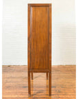 Chinese Vintage Cabinet with Fretwork Design, Doors and Drawers-10. Asian & Chinese Furniture, Art, Antiques, Vintage Home Décor for sale at FEA Home