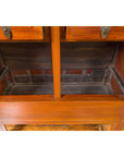 Chinese Qing Dynasty Elmwood Cabinet with Bronze Medallion and Inner Drawers-9. Asian & Chinese Furniture, Art, Antiques, Vintage Home Décor for sale at FEA Home