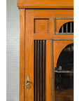Vintage Dutch Colonial Cabinet with Doors, Drawers and Mirrored Front-6. Asian & Chinese Furniture, Art, Antiques, Vintage Home Décor for sale at FEA Home