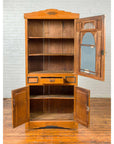 Vintage Dutch Colonial Cabinet with Doors, Drawers and Mirrored Front-10. Asian & Chinese Furniture, Art, Antiques, Vintage Home Décor for sale at FEA Home
