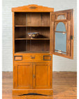 Vintage Dutch Colonial Cabinet with Doors, Drawers and Mirrored Front-11. Asian & Chinese Furniture, Art, Antiques, Vintage Home Décor for sale at FEA Home
