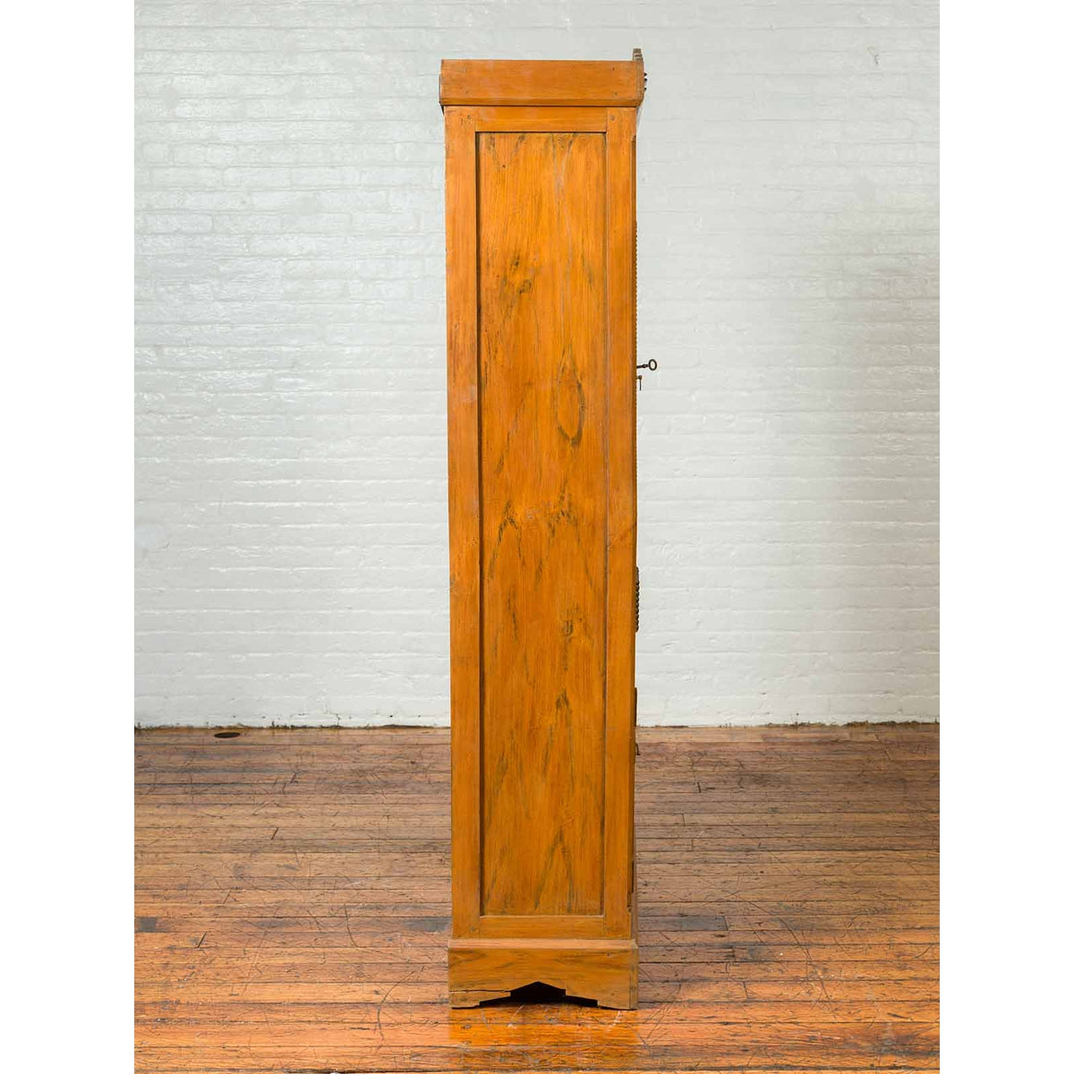 Vintage Dutch Colonial Cabinet with Doors, Drawers and Mirrored Front-12. Asian & Chinese Furniture, Art, Antiques, Vintage Home Décor for sale at FEA Home