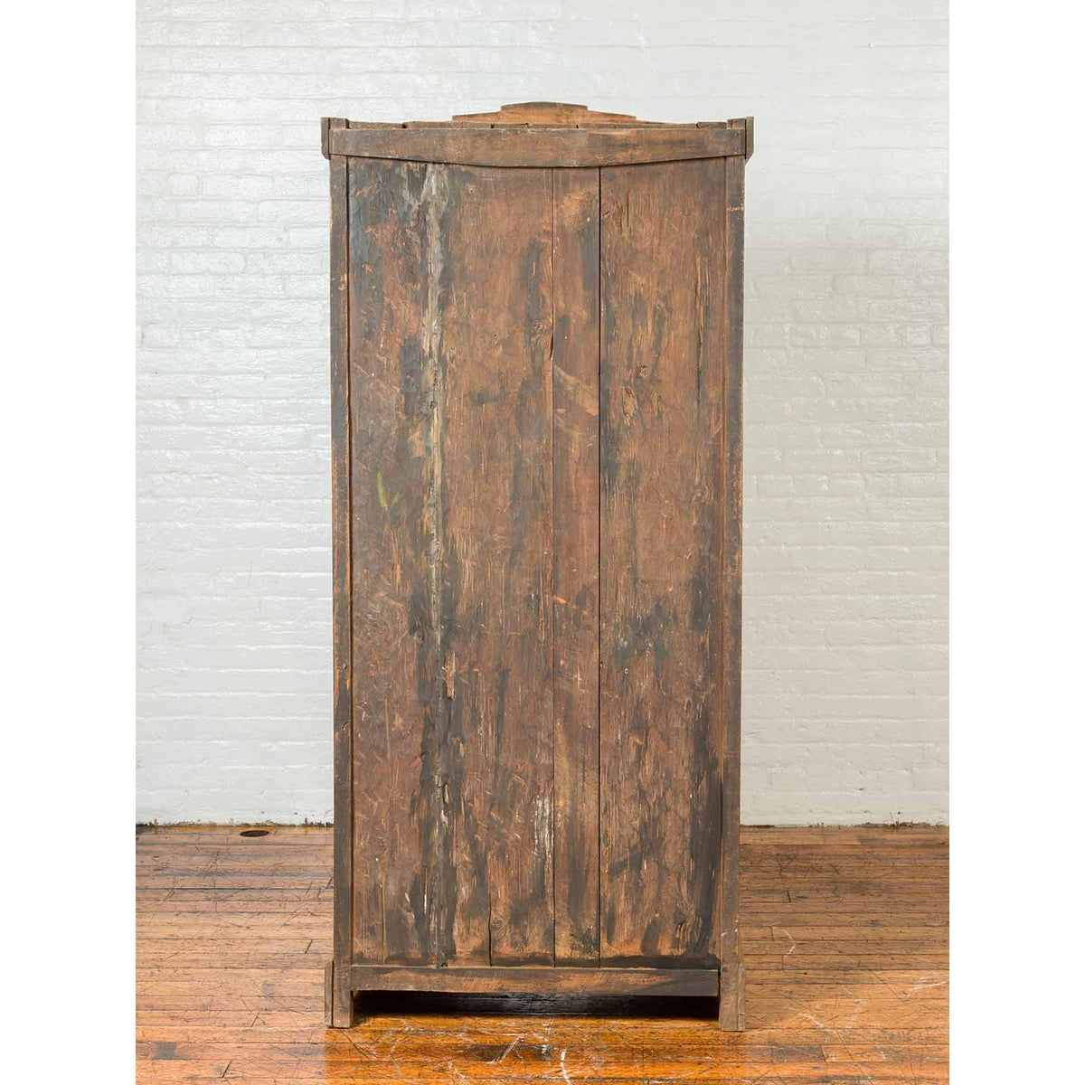 Vintage Dutch Colonial Cabinet with Doors, Drawers and Mirrored Front-14. Asian & Chinese Furniture, Art, Antiques, Vintage Home Décor for sale at FEA Home