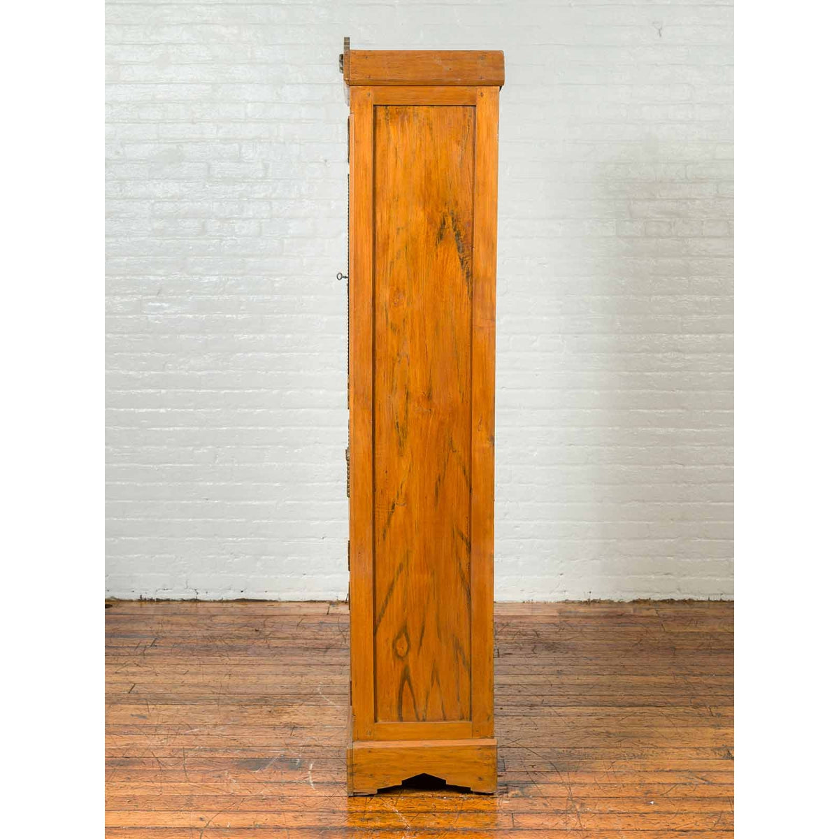 Vintage Dutch Colonial Cabinet with Doors, Drawers and Mirrored Front-13. Asian & Chinese Furniture, Art, Antiques, Vintage Home Décor for sale at FEA Home