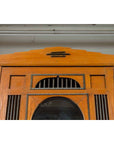 Vintage Dutch Colonial Cabinet with Doors, Drawers and Mirrored Front-7. Asian & Chinese Furniture, Art, Antiques, Vintage Home Décor for sale at FEA Home