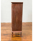 Antique Indonesian Wooden Cabinet with Carved and Painted Geometric Motifs-15. Asian & Chinese Furniture, Art, Antiques, Vintage Home Décor for sale at FEA Home