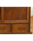 Japanese 19th Century Keyaki Wood Buffet with Sliding Doors and Three Drawers-13. Asian & Chinese Furniture, Art, Antiques, Vintage Home Décor for sale at FEA Home
