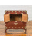 Korean Early 20th Century Side Chest with Traditional Brass Hardware and Legs-7. Asian & Chinese Furniture, Art, Antiques, Vintage Home Décor for sale at FEA Home