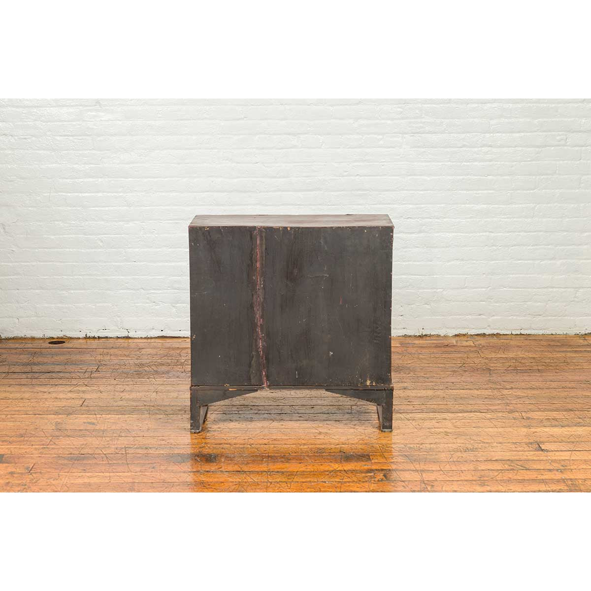Korean Early 20th Century Side Chest with Traditional Brass Hardware and Legs-11. Asian & Chinese Furniture, Art, Antiques, Vintage Home Décor for sale at FEA Home