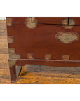 Korean Early 20th Century Side Chest with Traditional Brass Hardware and Legs-12. Asian & Chinese Furniture, Art, Antiques, Vintage Home Décor for sale at FEA Home