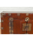 Korean Early 20th Century Chest with Double Doors and Traditional Brass Hardware-4. Asian & Chinese Furniture, Art, Antiques, Vintage Home Décor for sale at FEA Home