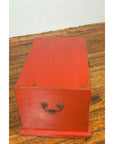 Chinese 19th Century Qing Dynasty Red Lacquered Blanket Chest with Iron Hardware-11. Asian & Chinese Furniture, Art, Antiques, Vintage Home Décor for sale at FEA Home