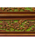 19th Century Madurese Polychrome Three-Drawer Dresser with Carved Floral Motif-11. Asian & Chinese Furniture, Art, Antiques, Vintage Home Décor for sale at FEA Home