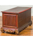 19th Century Madurese Polychrome Three-Drawer Dresser with Carved Floral Motif-17. Asian & Chinese Furniture, Art, Antiques, Vintage Home Décor for sale at FEA Home