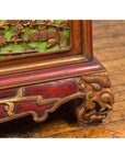 19th Century Madurese Polychrome Three-Drawer Dresser with Carved Floral Motif-13. Asian & Chinese Furniture, Art, Antiques, Vintage Home Décor for sale at FEA Home