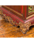 19th Century Madurese Polychrome Three-Drawer Dresser with Carved Floral Motif-14. Asian & Chinese Furniture, Art, Antiques, Vintage Home Décor for sale at FEA Home