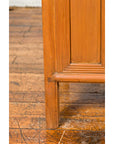 Vintage Chinese Buffet with Paneled Doors, Hidden Drawers and Natural Patina-8. Asian & Chinese Furniture, Art, Antiques, Vintage Home Décor for sale at FEA Home
